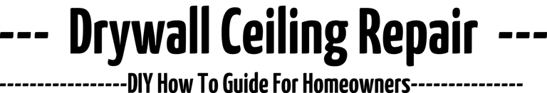 DRYWALL CEILING REPAIRS logo