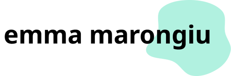 Emma Marongiu UX designer logo