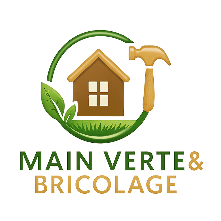 Main verte & Bricolage logo