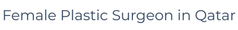 femaleplasticsurgeoninqatar.com logo