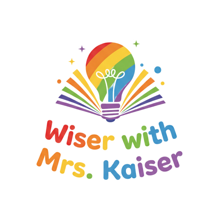 Wiser with Mrs. Kasier logo