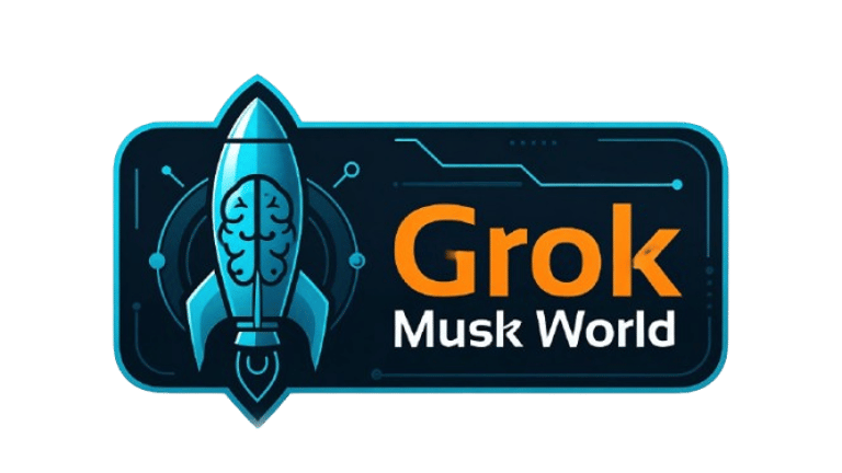Grok Musk World logo