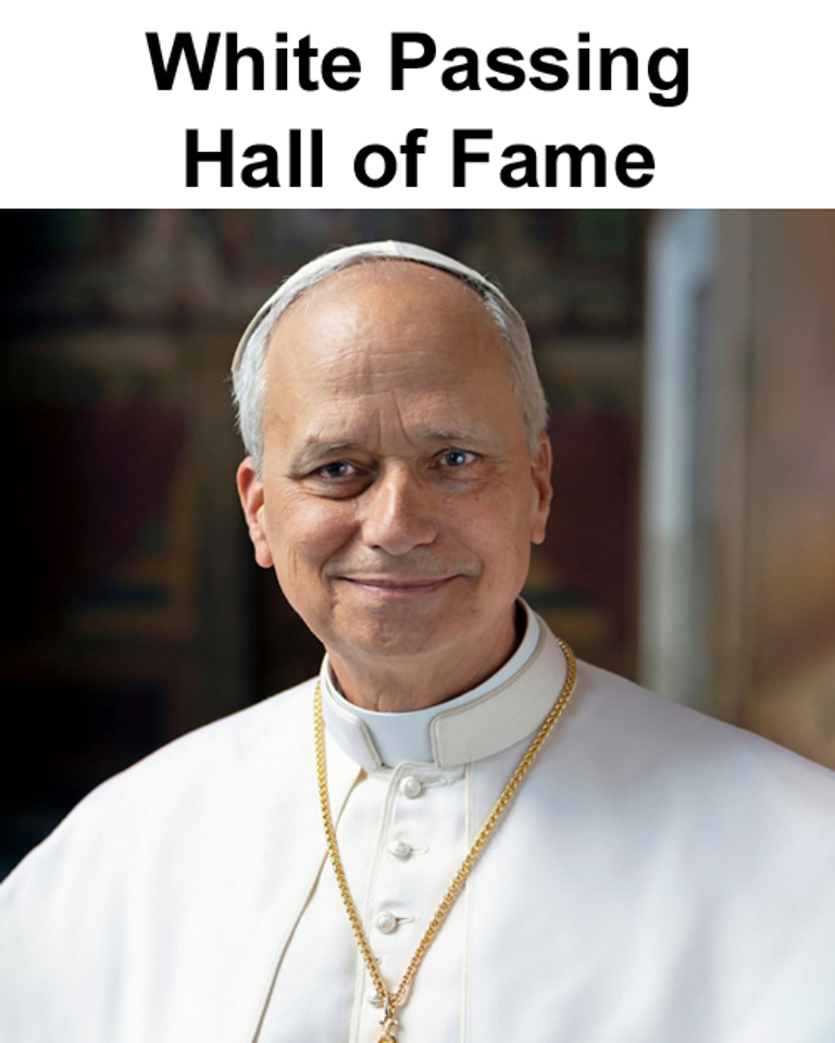 White Passing Hall of Fame logo