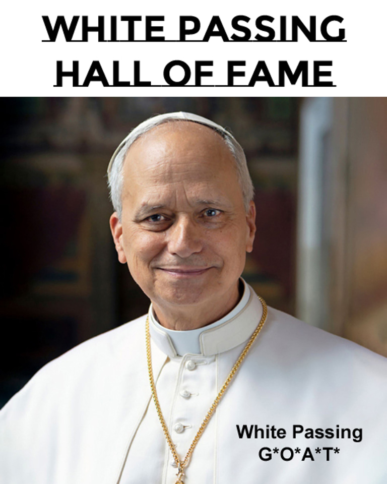 White Passing Hall of Fame logo