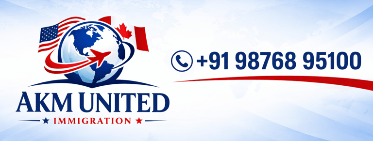 Akm United Immigration logo