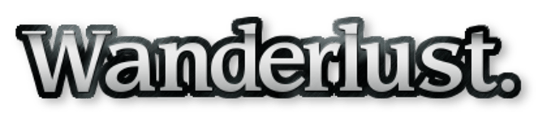 Wanderlust. logo