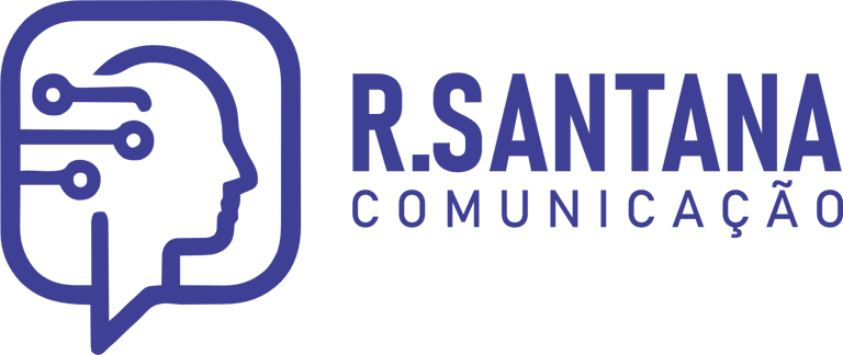 R Santana Comunicação logo