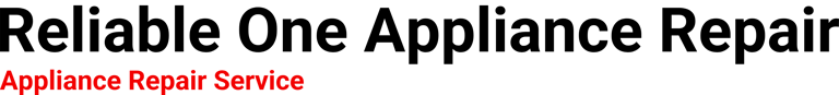 Reliable One Appliance Repair logo