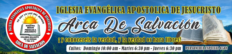 IGLESIA EVANGELICA APOSTÓLICA DE JESUCRISTO ARCA DE SALVACIÓN logo