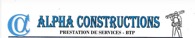 Alpha Construction Secteur d'activité : BTP (Bâtiment et Travaux Publics) et Génie Civil. logo