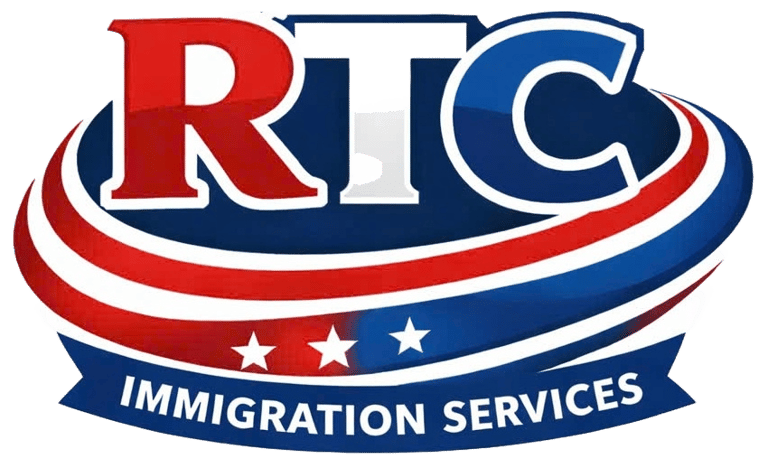 RTC Immigration Services, Road To Citizenship logo