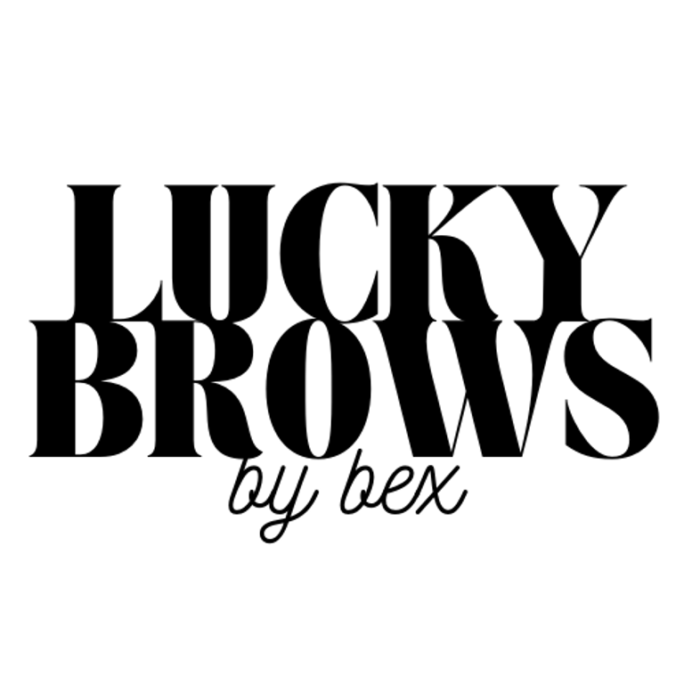 Lucky Brows By Bex logo