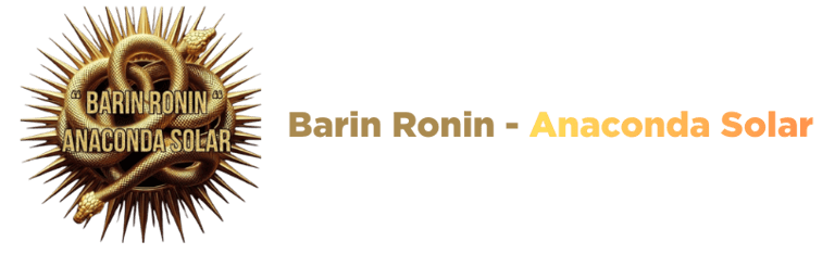 Barin Ronin  Anaconda Solar logo