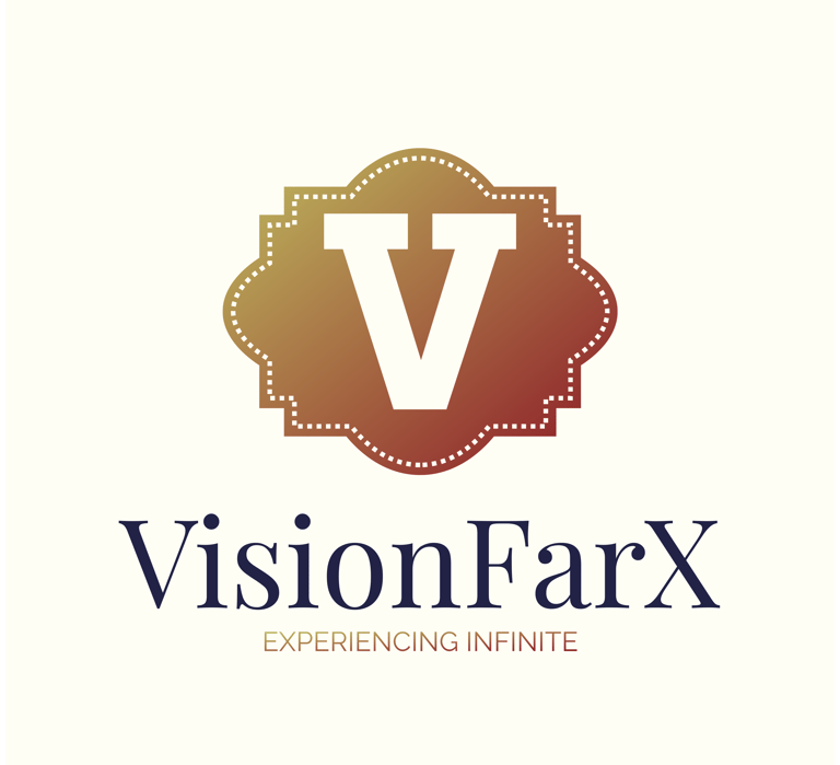 VISIONFARX-EXPERIENCING INFINITE logo