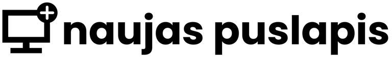 Naujas puslapis logo