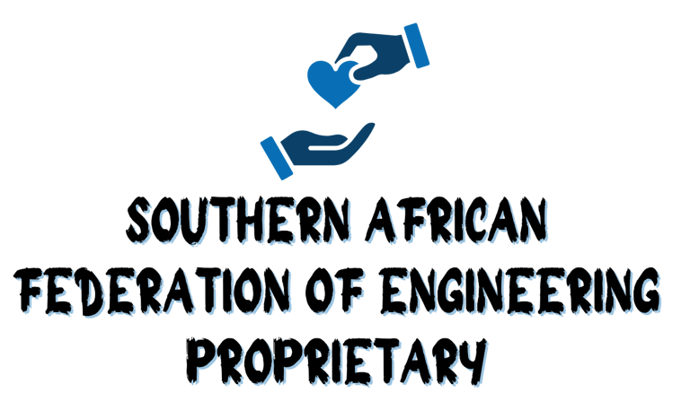 SOUTHERN AFRICAN FEDERATION OF ENGINEERING PROPRIETARY logo