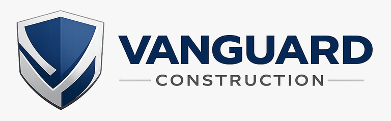 Vanguard construction logo