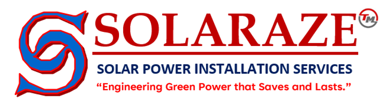 SOLARAZE SOLAR POWER INSTALLATION SERVICES logo