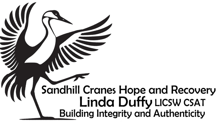 SANDHILL CRANES HOPE AND RECOVERY logo
