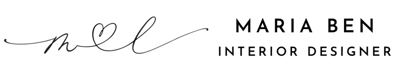 Maria Ben INTERIOR DESIGNER logo