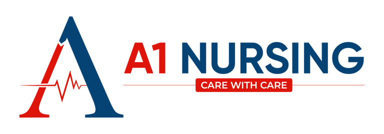 a1 nursing agency logo