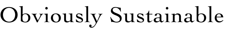 Obviously Sustainable logo