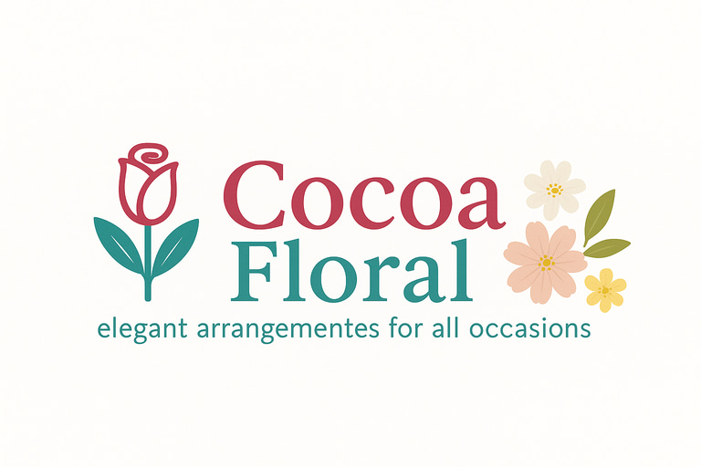 Cocoa Floral logo