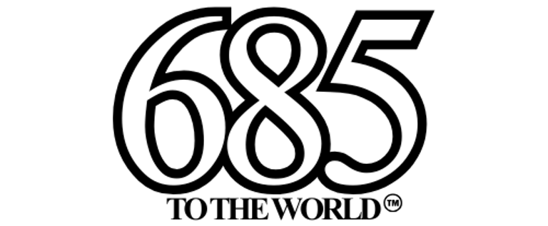685 TO THE WORLD logo