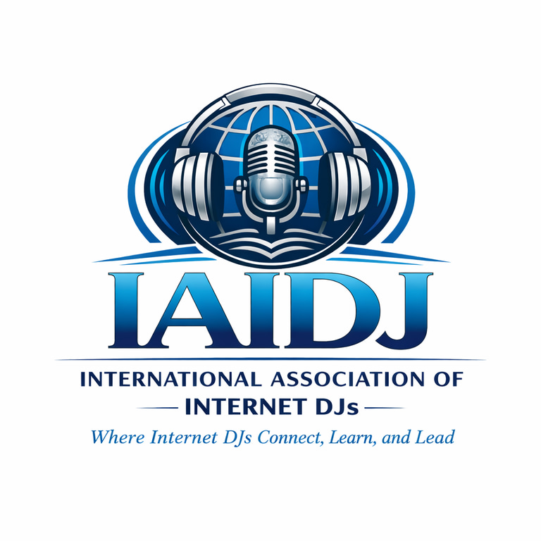 International Association of Internet DJs logo