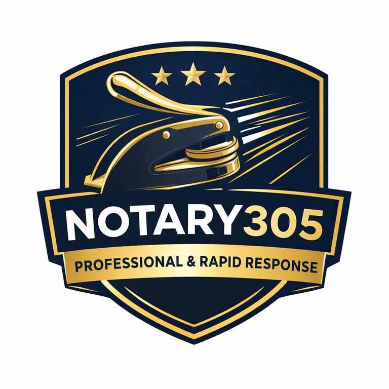 The Mobile Miami Notary logo