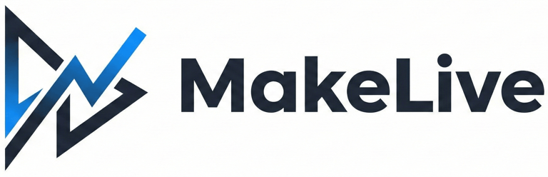 MakeLive.in logo