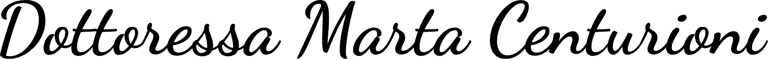 Dott.ssa Marta Centurioni logo