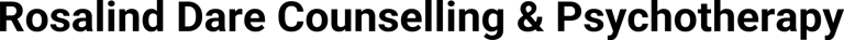 Rosalind Dare Psychotherapeutic Counselling logo