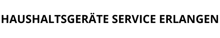 Haushaltsgeräte Service Erlangen logo