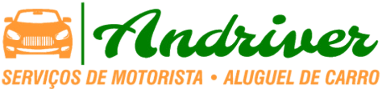 Andriver serviços de motorista e aluguel de veículos logo