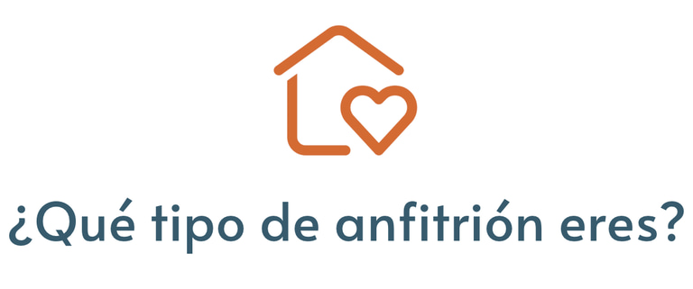 ¿Qué tipo de anfitrión eres? logo