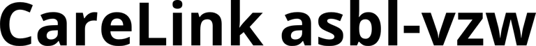 CareLink asbl-vzw logo