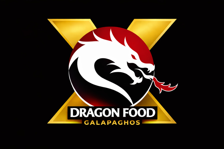 chifaq dragon food logo