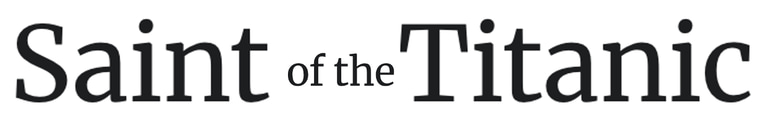 Saint of the Titanic logo