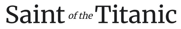 Saint of the Titanic logo