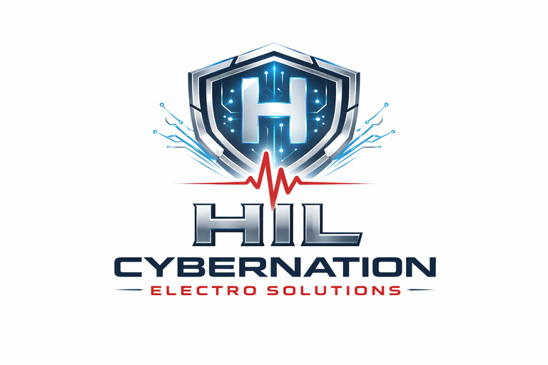 HIL Cybernation Electro Solutions logo