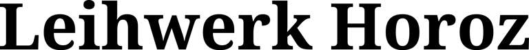 Leihwerk Horoz logo