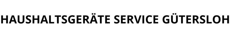 Haushaltsgeräte Service Gütersloh logo