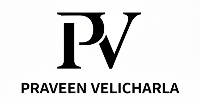 Praveen Velicharla logo