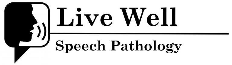 Live Well Speeach Pathology logo