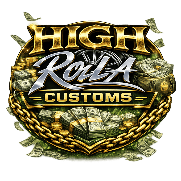 High Rolla Customs logo