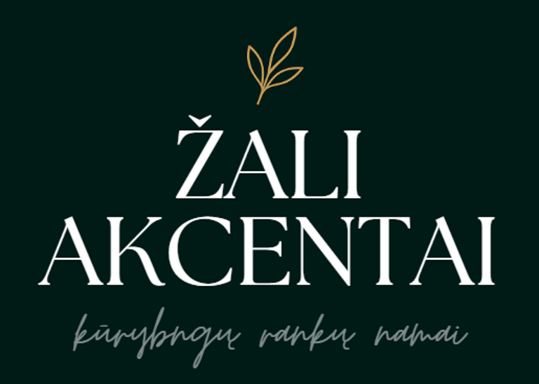Žali Akcentai logo