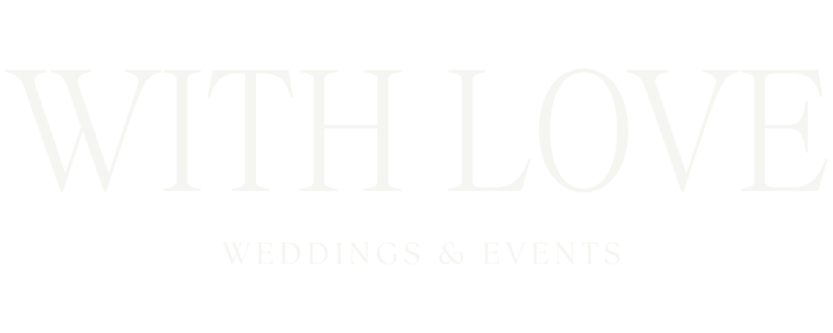 With Love Weddings and Events logo