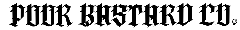 Poor Bastard Company logo