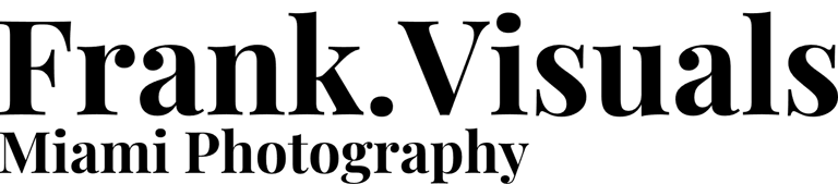 Miami Photography and Videography Frank.Visuals logo